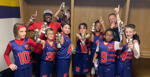 Aubrey 2 Boys 5th Grade 2021 Silver Division Tournament Winners